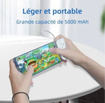 Charger l'image dans la galerie, Mini Power Bank 2-en-1 – Ultra-Rapide et Durable (5000mAh), compatible iPhone & Android type C