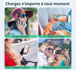 Charger l'image dans la galerie, Mini Power Bank 2-en-1 – Ultra-Rapide et Durable (5000mAh), compatible iPhone &amp; Android type C
